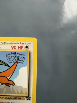 Dragonite #5 Black Star Promo Stamped Pokemon 1999 - Image 4
