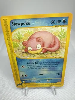 Pokemon TCG Slowpoke 108/147 Aquapolis Regular Common 2002 - Image 1