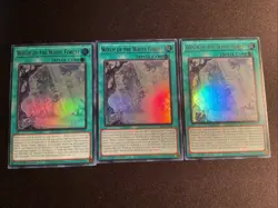 Yugioh TCG Playeset- 3x Witch of the White Forest - ALIN-EN058 - Ultra Rare - NM - Image 1