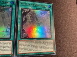 Yugioh TCG Playeset- 3x Witch of the White Forest - ALIN-EN058 - Ultra Rare - NM - Image 3