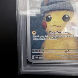 PSA 10 Pikachu With Grey Felt Hat 085 Pokemon X Van Gogh Pokemon - Image 4