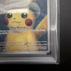 PSA 10 Pikachu With Grey Felt Hat 085 Pokemon X Van Gogh Pokemon - Image 5