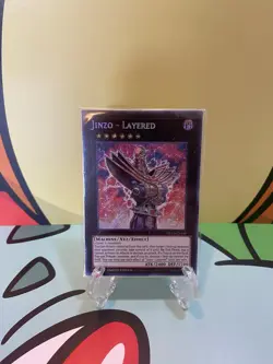 Yugioh Card Jinzo - Layered DLCS-EN149 Dragons of Legend Limited Edition - Image 1