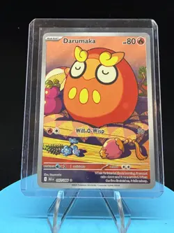 Darumaka Illustration Rare Pokemon TCG Black Bolt 097/086 IR - Image 1