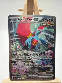 Roaring Moon ex 251/182 Special Illustration Rare Paradox Rift Pokemon - NM - Image 1