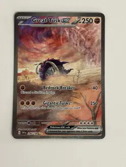Great Tusk ex 246/198 Pokemon Scarlet & Violet Base - Image 1