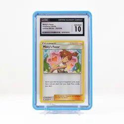 Pokemon Misty's Favor #202 Unified Minds - CGC 10 Gem Mint - POP 1 - Image 1