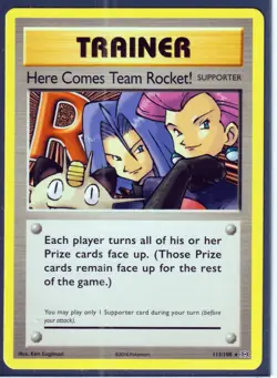 POKEMON 3 SECRET RARE-XY EVOLUTIONS-EXEGGUTOR IMAKUNI'US DUDUO HERE COMES ROCKET - Image 4