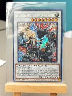 Ecclesia and the Dark Dragon BPRO-EN041 1st Edition Holo Synchro Yu-Gi-Oh! - Image 1