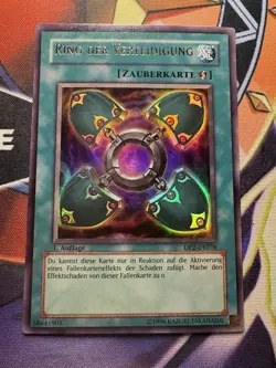 Yugioh! Ring der Verteidigung Ultra Rare - DP2-DE026 1. Auflage - Deutsch - Image 1