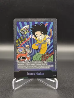 Son Goku E-47 Silver Energy Marker Dragon Ball Manga Booster Card Fusion World - Image 1