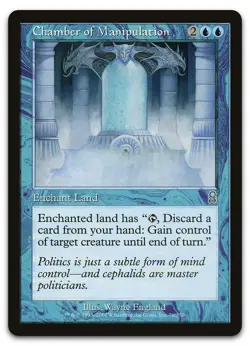 Chamber of Manipulation #76 (LP) Odyssey ODY Magic MTG - Image 1