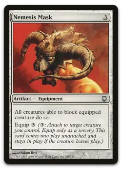 Nemesis Mask #134 (LP) Darksteel DST Magic MTG - Image 1
