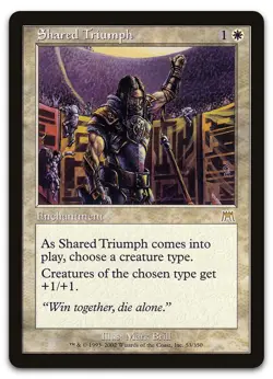 Shared Triumph #53 (LP) Onslaught ONS Magic MTG - Image 1