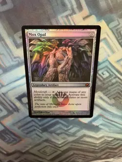 MTG Foil Mox Opal EX/LP+ Scars of Mirrodin - Image 3