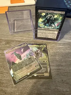 Worldshaper Open Commander Deck And Sleeved With A Boulder Deck Case MTG - Image 1