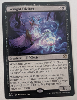 Twilight Diviner - Magic the Gathering - Lorwyn Eclipsed R0122 - Pack Fresh! - Image 1
