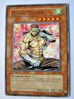 Yugioh! Combo Master Cdip-En029 Rare 1st Ed Moderate Play!! - Image 1