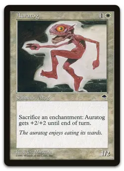 Auratog #6 (LP) Tempest TMP Magic MTG - Image 1