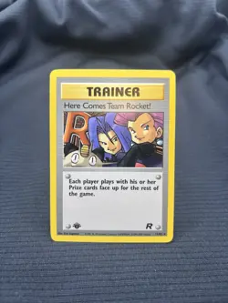 Here Comes Team Rocket! Pokemon 2000 First 1st Edition 71/82 Rare Vintage NM/M - Image 1