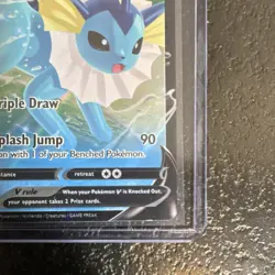 Pokemon Vaporeon V Rapid Strike Promo Holo SWSH150 Sword & Shield - Image 5