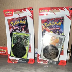 Pokemon TCG Destined Rivals Checklane Blister Pack Eevee & Zarude, Random - Image 1