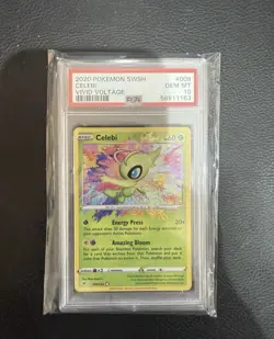 Pokemon TCG Celebi Vivid Voltage 009/185 Holo Amazing Rare PSA 10 - Image 1