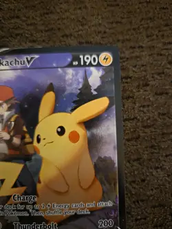 Pokemon TCG Lost Origin Pikachu v TG16/TG30 Ultra Rare TCG - Image 4