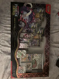 Pokemon TCG Paldean Fates Great Tusk and Iron Treads EX Premium Collection [New] - Image 3