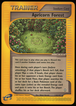 Pokemon 2002 Aquapolis - Apricorn Forest - Non-Holo Rare - NM - 118 - Image 1