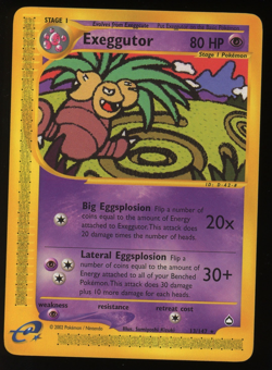 Pokemon 2002 Aquapolis - Exeggutor - Non-Holo Rare - NM - 13/147 - Image 1