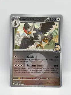 Pokemon TCG Larry’s Staraptor 170/217 Reverse Holo Ascended Heroes - Image 1