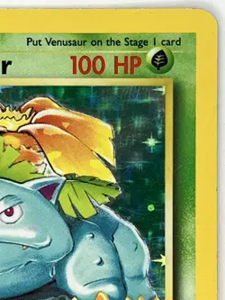 Venusaur MP 15/102 Unlimited Base Set Pokemon TCG Holo - Image 3