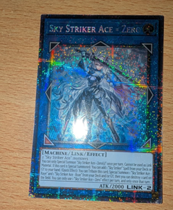 Yu-Gi-Oh! TCG Sky Striker Ace = Zero Duelist Advance Starlight Rare NM Condition - Image 3