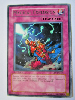 Yugioh! Magical Explosion Crv-En055 1st Ed Rare Hard Play!! - Image 1
