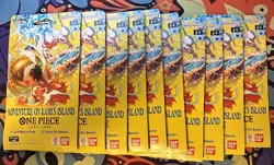 One Piece (OP15) - Adventure on Kami's Island Sleeved Booster Packs - Lot Of 10 - Image 1