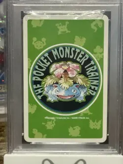 Pokemon Green Mewtwo Ace Spades Playing Poker Card 1996 PSA 8 2025 Cert POP 20 - Image 4