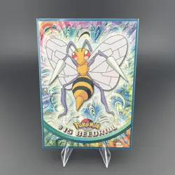 1999 Topps Vintage Pokemon Card Beedrill #15 - Image 1