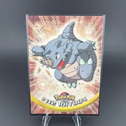 Topps 1999 Vintage Pokemon Card Rhydon #112 - Image 1