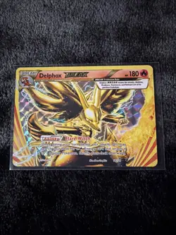 Delphox Break 14/124 Fates Collide Rare Pokemon Card TCG NM Condition - Image 1