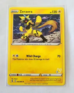 Zeraora 102/264 Pokemon Battle Academy Pikachu Deck Card Promo Rare - Mint - Image 1