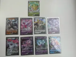 V Lot Bundle Bulk Set 9x Ultra Rare SWSH Holo Japanese V Pokemon Card - Image 1