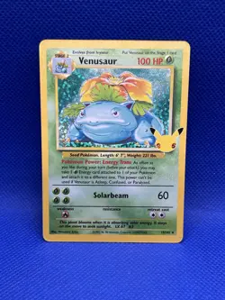 Venusaur Holo Card 15/102 Celebrations Classic Collection Near Mint Condition - Image 1