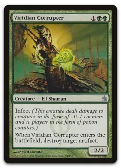 Viridian Corrupter #94 (NM) Mirrodin Besieged MBS Magic MTG - Image 1