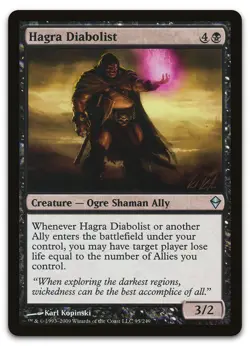 Hagra Diabolist #95 (LP) Zendikar ZEN Magic MTG - Image 1