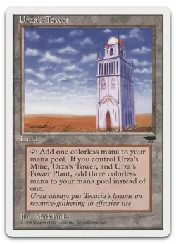 Urza's Tower (Plains) (LP) Chronicles CHR Magic MTG - Image 1