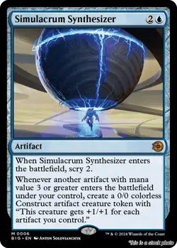 Simulacrum Synthesizer [BIG - 6] - NM [] TCG MTG - Image 1