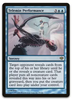 Telemin Performance #35 (LP) Conflux CON Magic MTG - Image 1