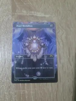 Mtg Pearl Medallion - Modern Horizons 3 full art - Image 1