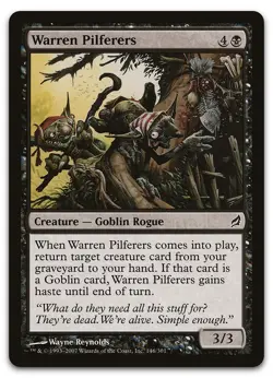 Warren Pilferers #146 (LP) Lorwyn LRW Magic MTG - Image 1